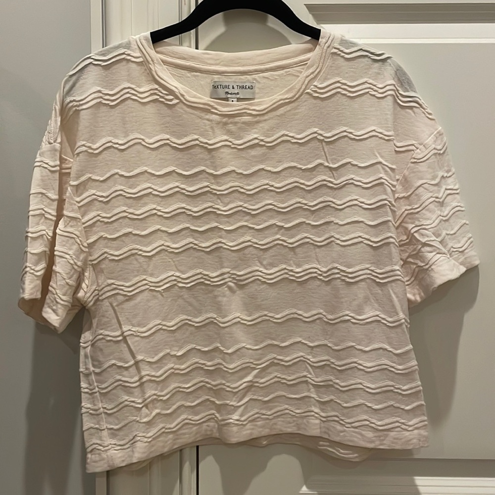 Madewell textured tee